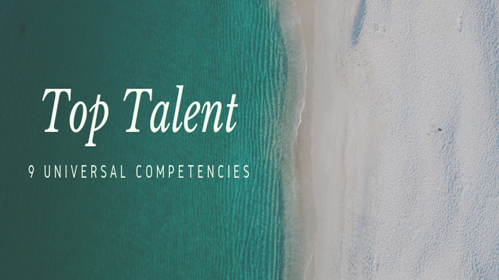 Top Talent : 9 Universal Competencies